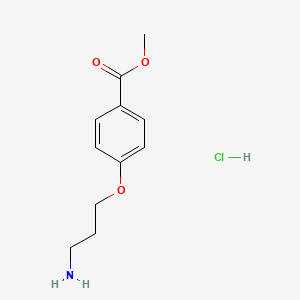 methyl 4-(3-aminopropoxy)benzoate hydrochloride - 383677-87-0