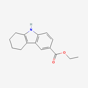 6,7,8,9-Tetrahydro-5H-carbazole-3-carboxylic acid ethyl ester - 21660-16-2
