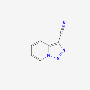 [1,2,3]Triazolo[1,5-a]pyridine-3-carbonitrile - 