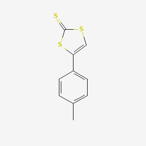 4-(p-Methylphenyl)-1,3-dithiol-2-thione - 