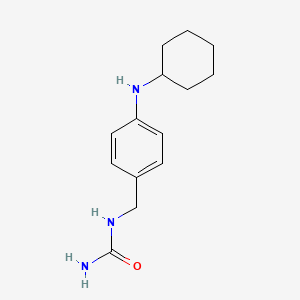 [4-(Cyclohexylamino)phenyl]methylurea - 
