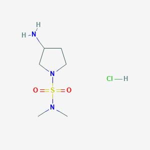 3-Amino-N,N-dimethylpyrrolidine-1-sulfonamide hydrochloride - 