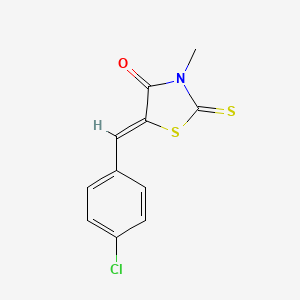 5-(4-Chlorobenzylidene)-3-methyl-2-thioxo-1,3-thiazolidin-4-one - 