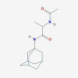 2-acetamido-N-(1-adamantyl)propanamide - 
