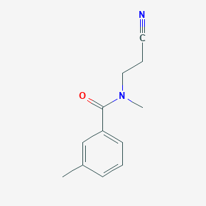 N-(2-cyanoethyl)-N,3-dimethylbenzamide - 