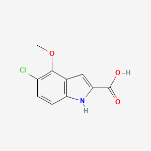 5-chloro-4-methoxy-1H-indole-2-carboxylic acid - 