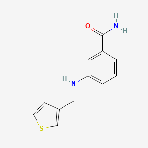 3-(Thiophen-3-ylmethylamino)benzamide - 