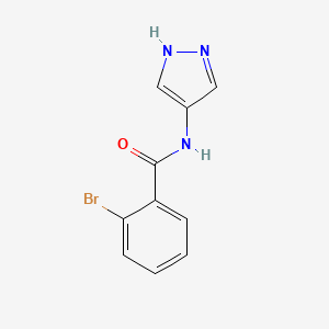 2-bromo-N-(1H-pyrazol-4-yl)benzamide - 