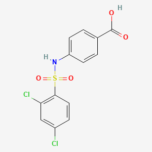 4-{[(2,4-Dichlorophenyl)sulfonyl]amino}benzoic acid - 