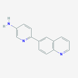 6-Quinolin-6-ylpyridin-3-amine - 