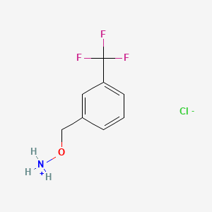 1-[(Aminooxy)methyl]-3-(trifluoromethyl)benzene hydrochloride - 
