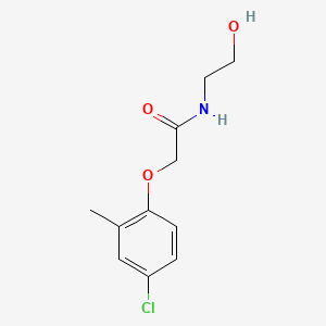 2-(4-chloro-2-methylphenoxy)-N-(2-hydroxyethyl)acetamide - 5809-83-6