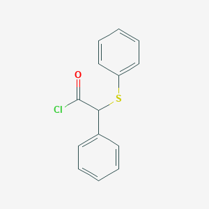 Phenyl-phenylsulfanyl-acetyl chloride - 