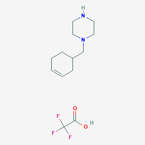 1-Cyclohex-3-enylmethyl-piperazine trifluoroacetate - 