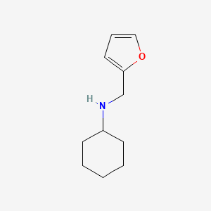 N-(furan-2-ylmethyl)cyclohexanamine - 4439-54-7