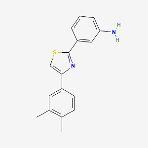 3-[4-(3,4-Dimethyl-phenyl)-thiazol-2-yl]-phenylamine - 