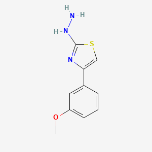 2-Hydrazinyl-4-(3-methoxyphenyl)thiazole - 