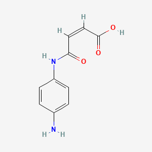 (2Z)-4-[(4-aminophenyl)amino]-4-oxo-2-butenoic acid - 71603-06-0