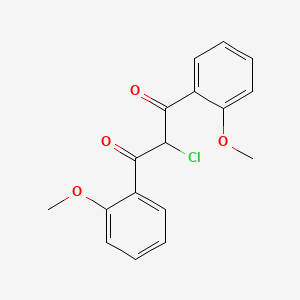 2-Chloro-1,3-bis(2-methoxyphenyl)propane-1,3-dione - 937602-34-1