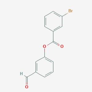 3-Formylphenyl 3-bromobenzoate - 