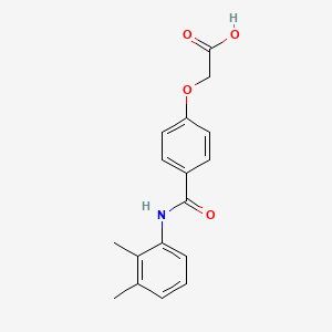 2-[4-[(2,3-dimethylphenyl)carbamoyl]phenoxy]acetic Acid - 
