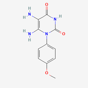 5,6-diamino-1-(4-methoxyphenyl)pyrimidine-2,4(1H,3H)-dione - 