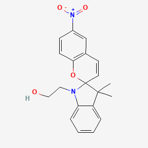 2-(3',3'-Dimethyl-6-nitrospiro[chromene-2,2'-indolin]-1'-yl)ethanol - 5475-99-0