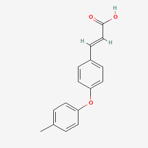 (E)-3-(4-(p-Tolyloxy)phenyl)acrylic acid - 