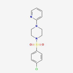4-Chloro-1-((4-(2-pyridyl)piperazinyl)sulfonyl)benzene - 6098-02-8