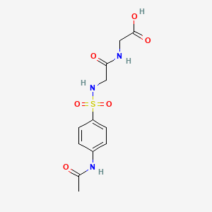 N-{[4-(acetylamino)phenyl]sulfonyl}glycylglycine - 314744-47-3