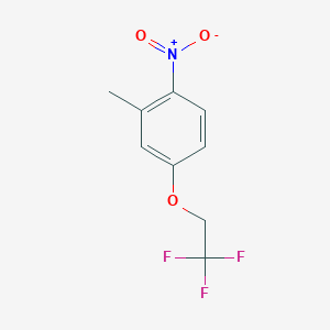 2-Methyl-1-nitro-4-(2,2,2-trifluoroethoxy)benzene - 