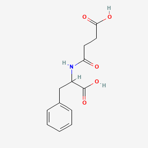 4-[(1-carboxy-2-phenylethyl)amino]-4-oxobutanoic acid - 