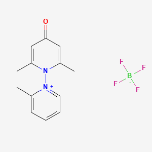 1-(2,6-Dimethyl-4-oxo-1(4H)-pyridinyl)-2-methylpyridinium tetrafluoroborate - 