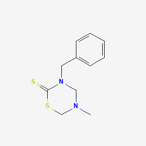 3-Benzyl-5-methyl-1,3,5-thiadiazinane-2-thione - 14318-39-9