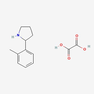 2-o-Tolyl-pyrrolidine oxalic acid salt - 