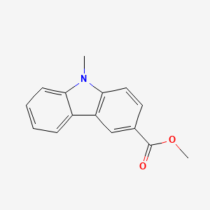 9H-Carbazole-3-carboxylic acid, 9-methyl-, methyl ester - 89369-35-7