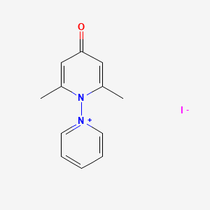 1-(2,6-Dimethyl-4-oxo-1(4H)-pyridinyl)pyridinium iodide - 