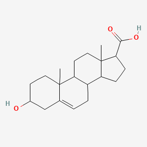 3-Hydroxyandrost-5-ene-17-carboxylic acid - 