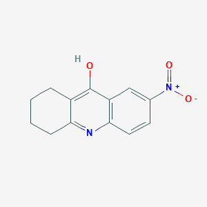 7-nitro-1,2,3,4-tetrahydroacridin-9-ol - 