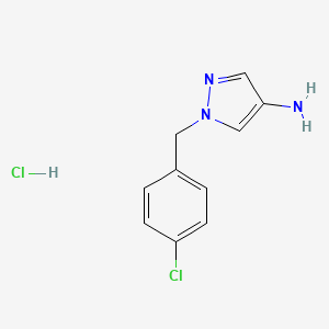 1-(4-Chlorobenzyl)-1H-pyrazol-4-amine hydrochloride - 