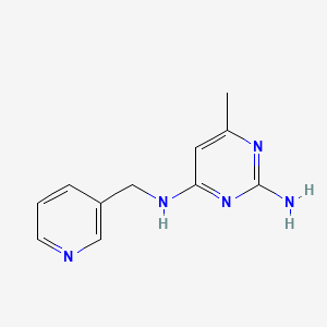 6-Methyl-N4-(pyridin-3-ylmethyl)pyrimidine-2,4-diamine - 