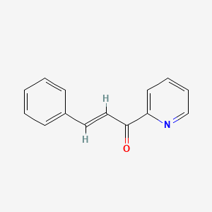 (2E)-3-phenyl-1-(pyridin-2-yl)prop-2-en-1-one - 5337-53-1