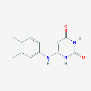 6-(3,4-dimethylanilino)-1H-pyrimidine-2,4-dione - 41648-10-6