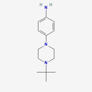 4-(4-tert-butylpiperazin-1-yl)aniline - 802541-78-2