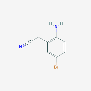 2-(2-Amino-5-bromophenyl)acetonitrile - 