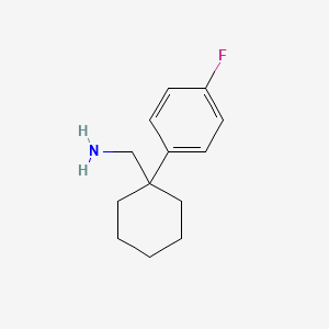 [1-(4-Fluorophenyl)cyclohexyl]methanamine - 