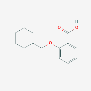 2-(Cyclohexylmethoxy)benzoic acid - 