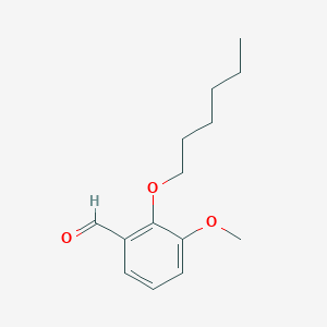 2-(Hexyloxy)-3-methoxybenzaldehyde - 