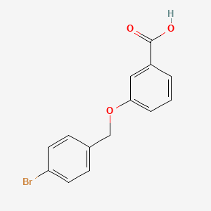 3-[(4-Bromobenzyl)oxy]benzoic acid - 