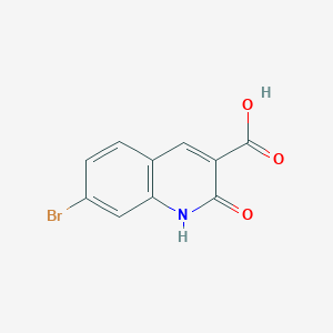 7-Bromo-2-oxo-1,2-dihydroquinoline-3-carboxylic acid - 